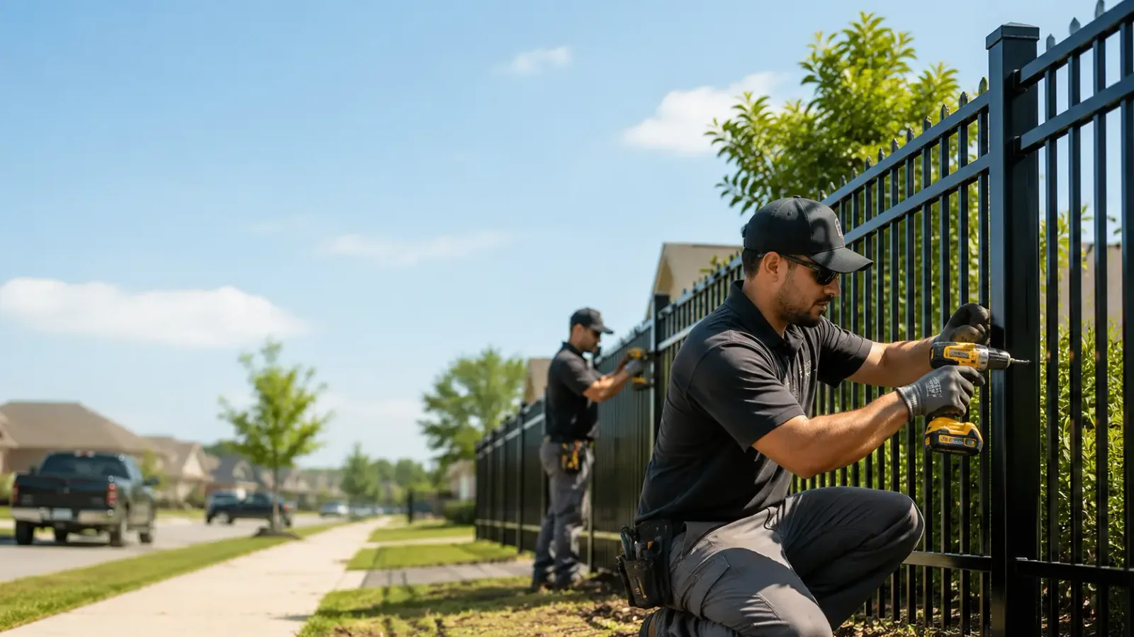 Metal Fence Installation in Armuchee, GA